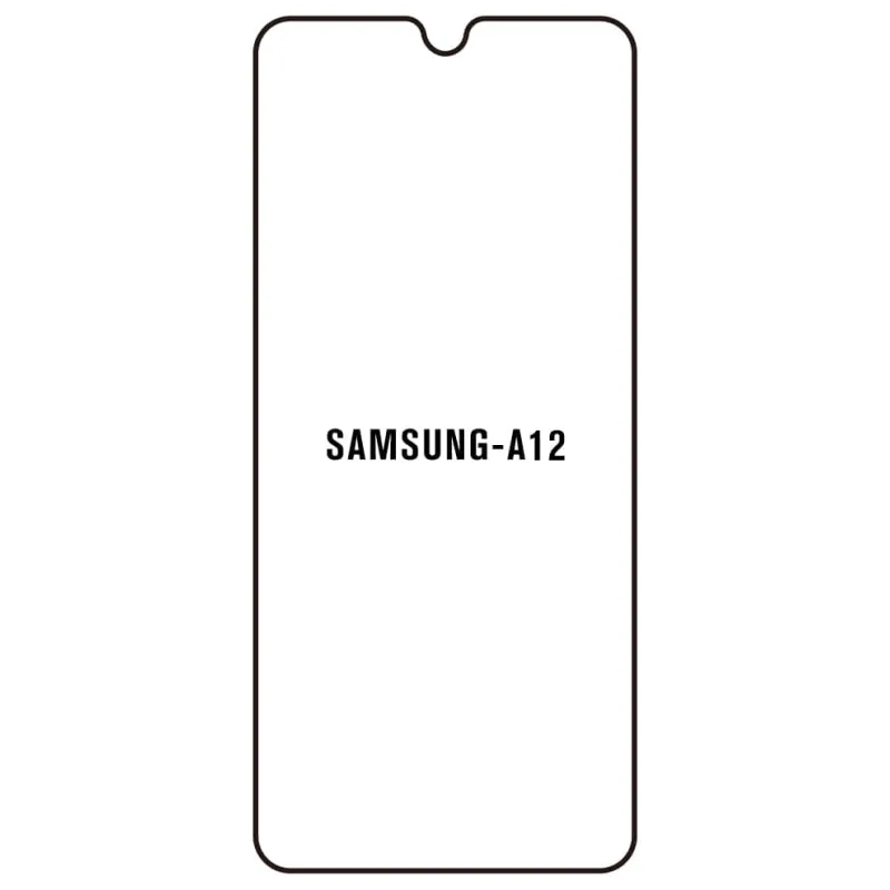 Sunshine Samsung A12 / A12 Nacho Predná Hydrogél ochranná fólia Strih: Kompatibilná s krytom, Typ fólie: Matná