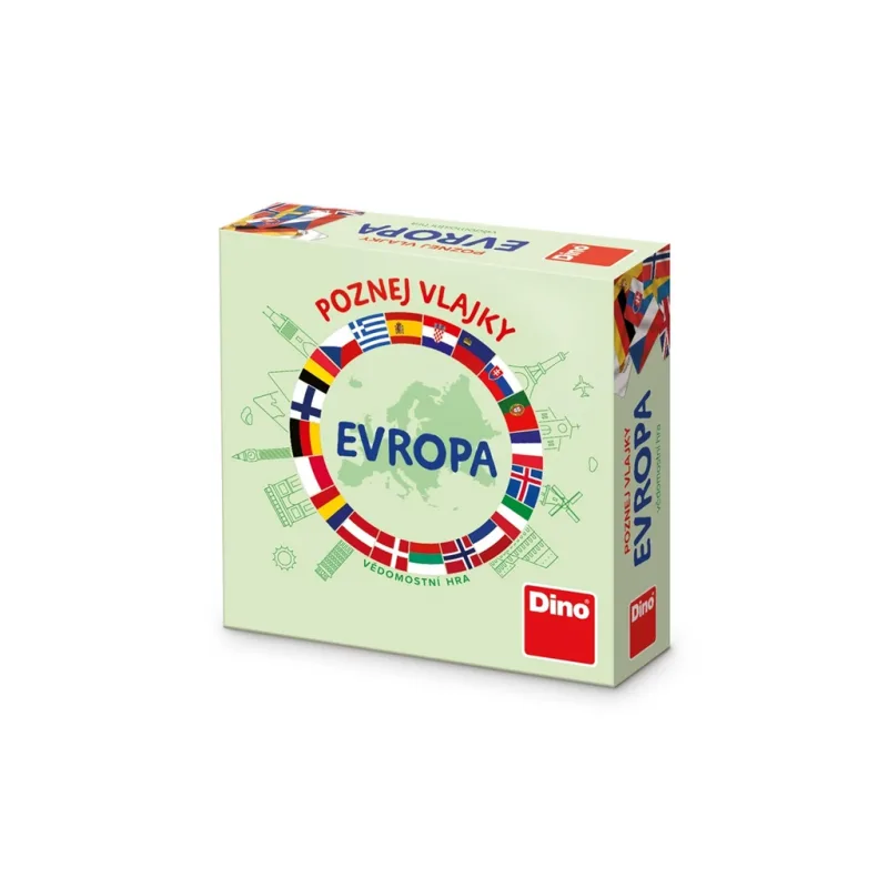 Dino Dino Poznaj vlajky - Európa