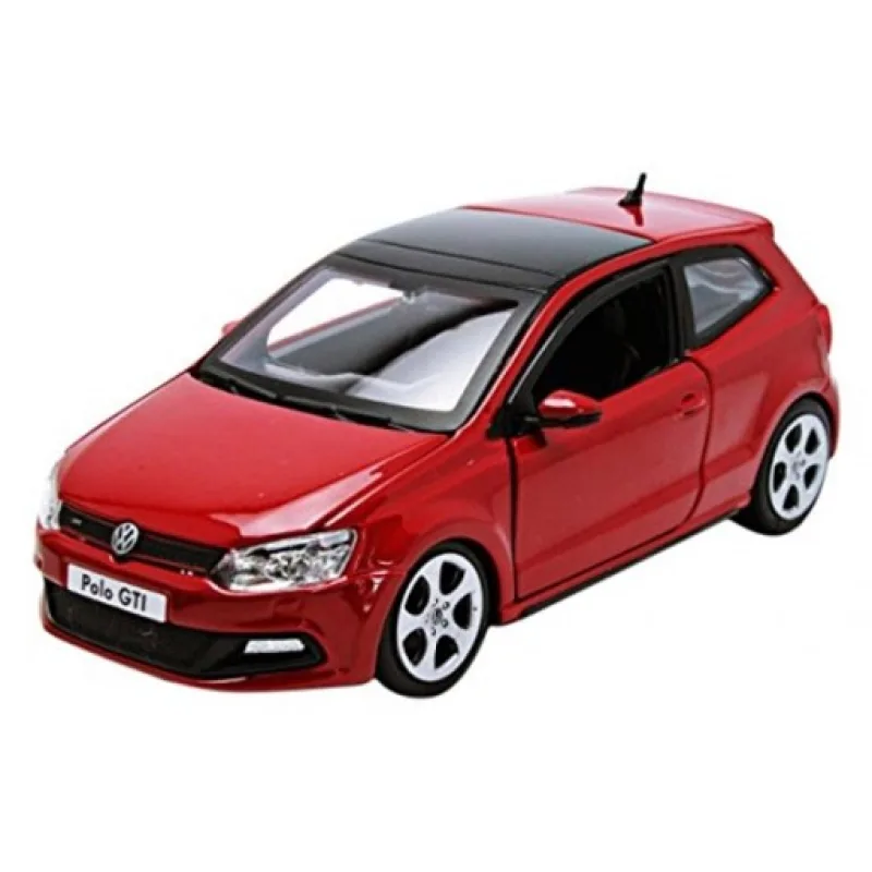 Bburago VW Polo GTi Mark 5 Červené 1:24