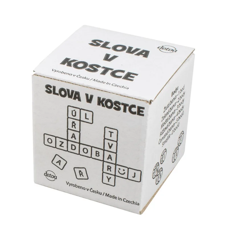 Detoa Detoa Slová v kocke