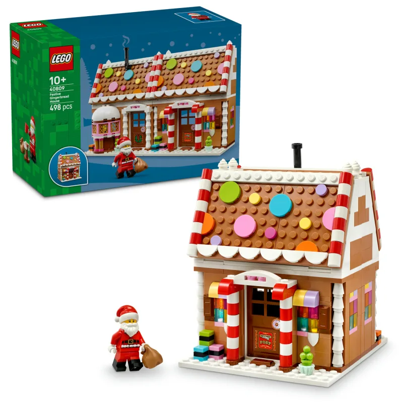 LEGO Iconic 40809 Vianočná perníková chalúpka
