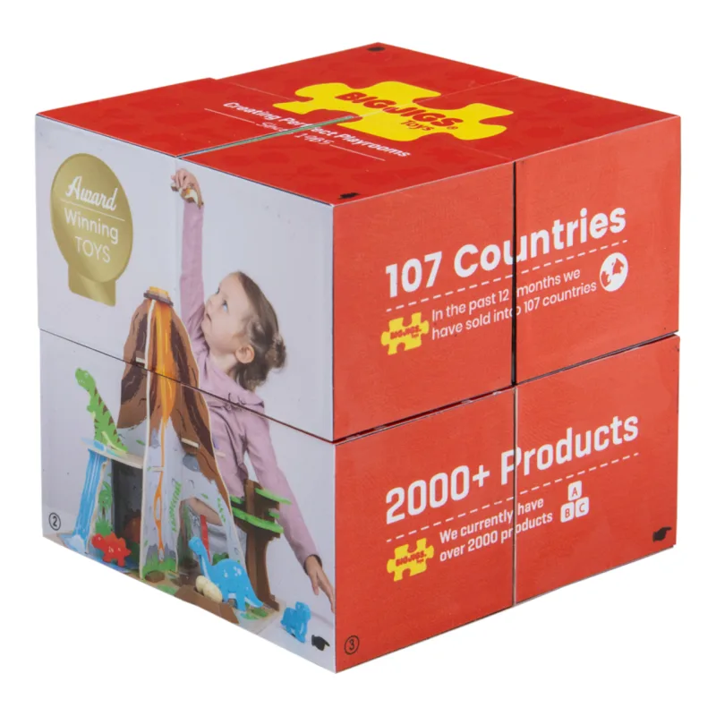 Bigjigs Toys Bigjigs Toys Reklamná kocka