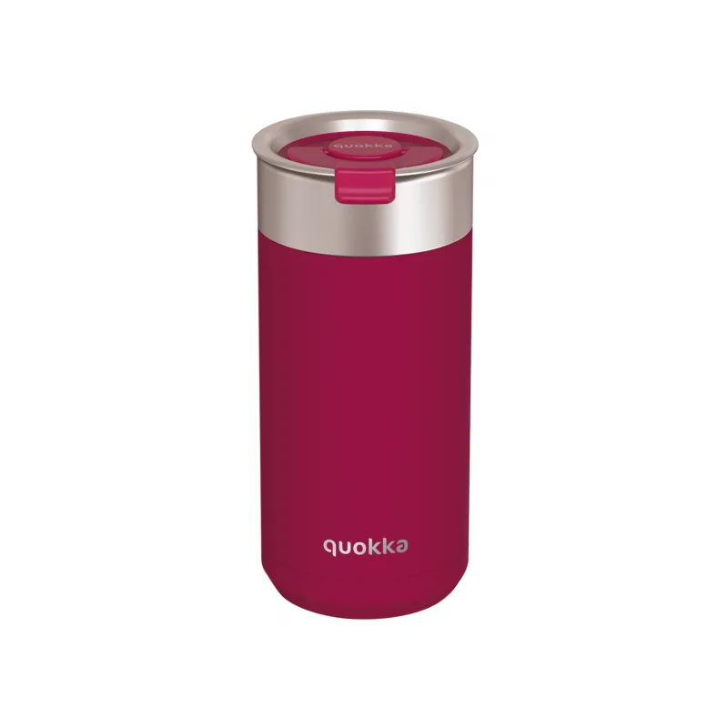 Quokka Nerezový termohrnček so sitkom Boost Maroon 400 ml