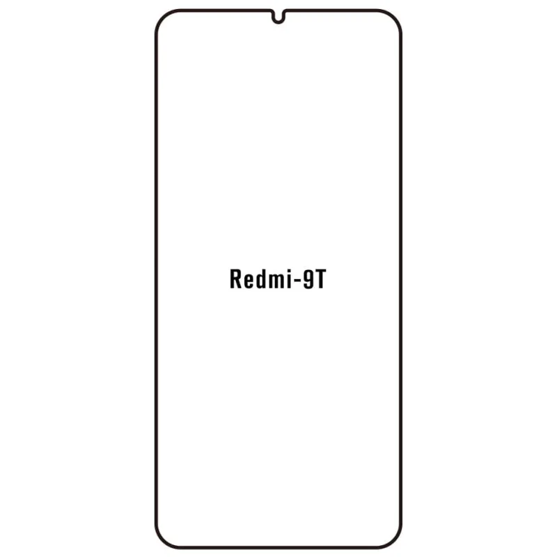 Sunshine Xiaomi Redmi 9T Predná Hydrogél ochranná fólia Strih: Kompatibilná s krytom, Typ fólie: Číra