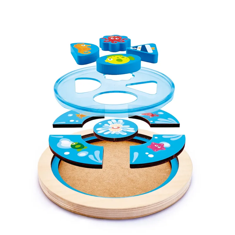 Hape Puzzle na doske - More