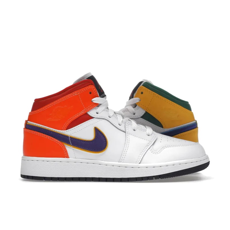Jordan 1 Mid Alternate Multi-Color (GS) - 36.5