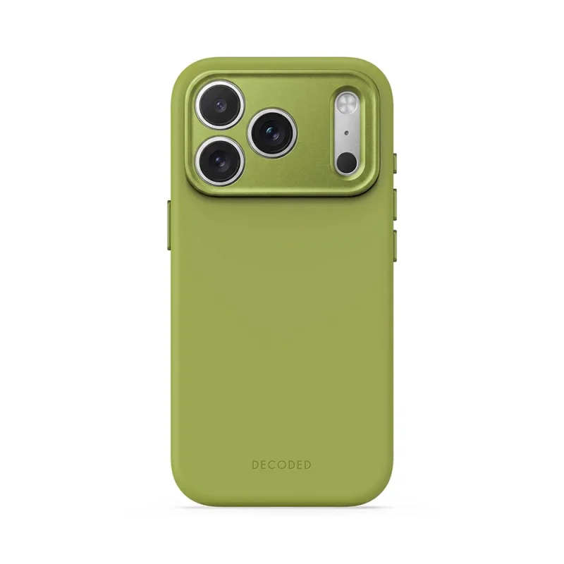 Decoded kryt Silicone Case Magsafe pre iPhone 18 Pro - Matcha Green…