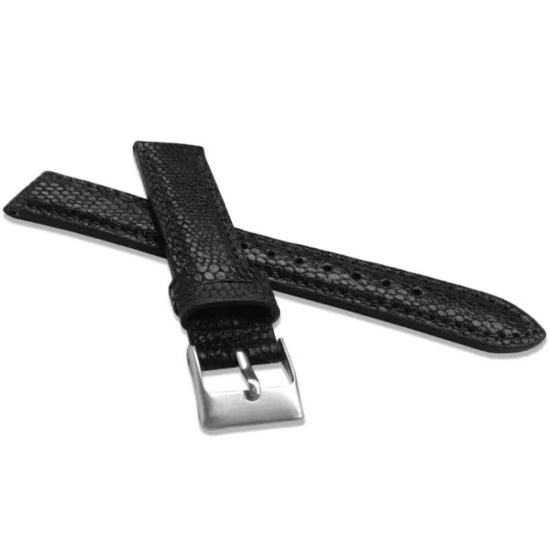 Kožený remienok na hodinky Lizard Top Grain MINET MSRUB18