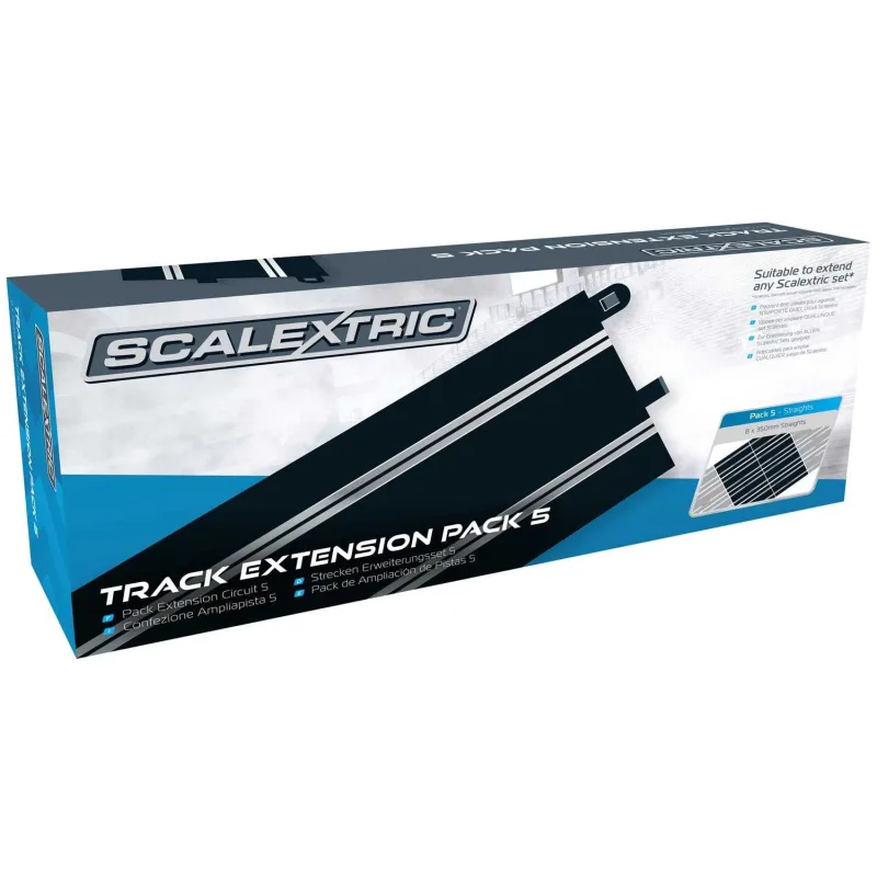 Scalextric Rozšírenie trate SCALEXTRIC C8554 - Track Extension Pack 5 - 8 X C8205 Straights