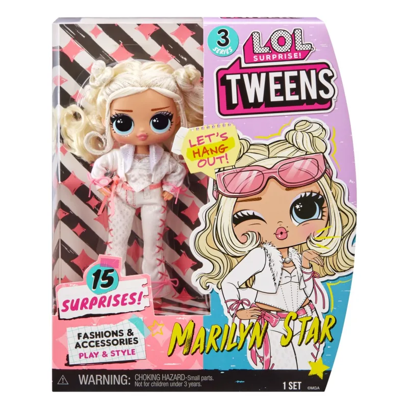 L.O.L. Surprise! Tweens bábika, séria 3 – Marilyn Star