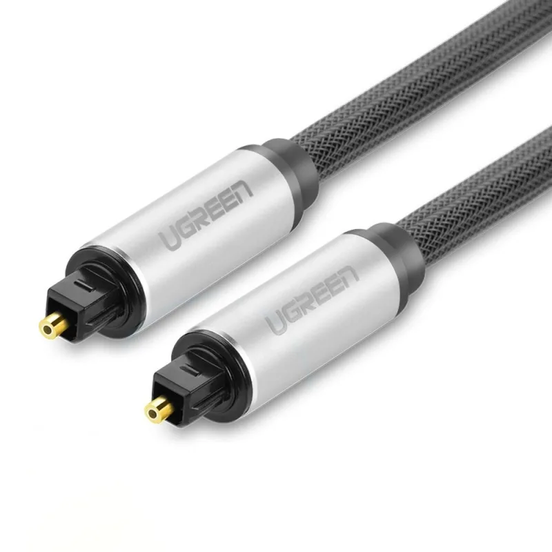 Ugreen AV108 10540 optický kábel Toslink/SPDIF 2m - sivý