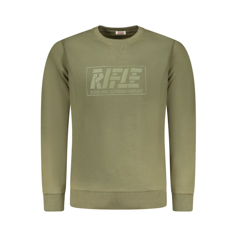 Pánska Mikina bez zipsu RIFLE - Zelená Farba: Zelená, Veľkosť: 2XL