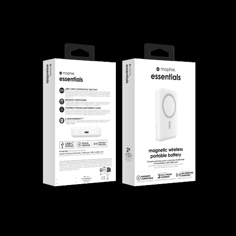 ZAGG Essentials Snap+ Powerstation 10K - White 401115583