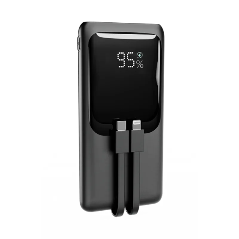 Gembird Powerbank 10000 mAh, 20 W Fast charging, in: USB-C, out: USB-C…