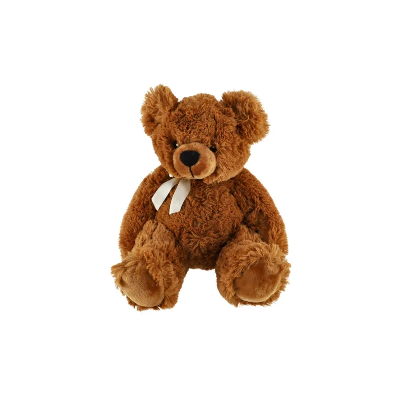 Teddies Medveď sediaci plyšový 40cm hnedý 0m+