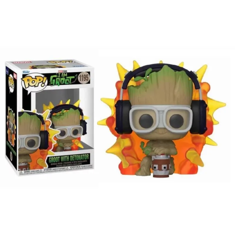 Funko POP! I Am Groot Groot with Detonator