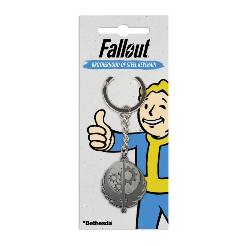 Fallout - Brotherhood of Steel 4 cm (Kľúčenka)