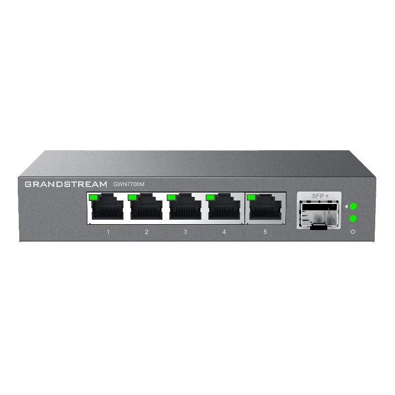 Grandstream GWN7700M Unmanaged Network Switch 5 2,5Gb portů / 1 SFP+ GWN7700M