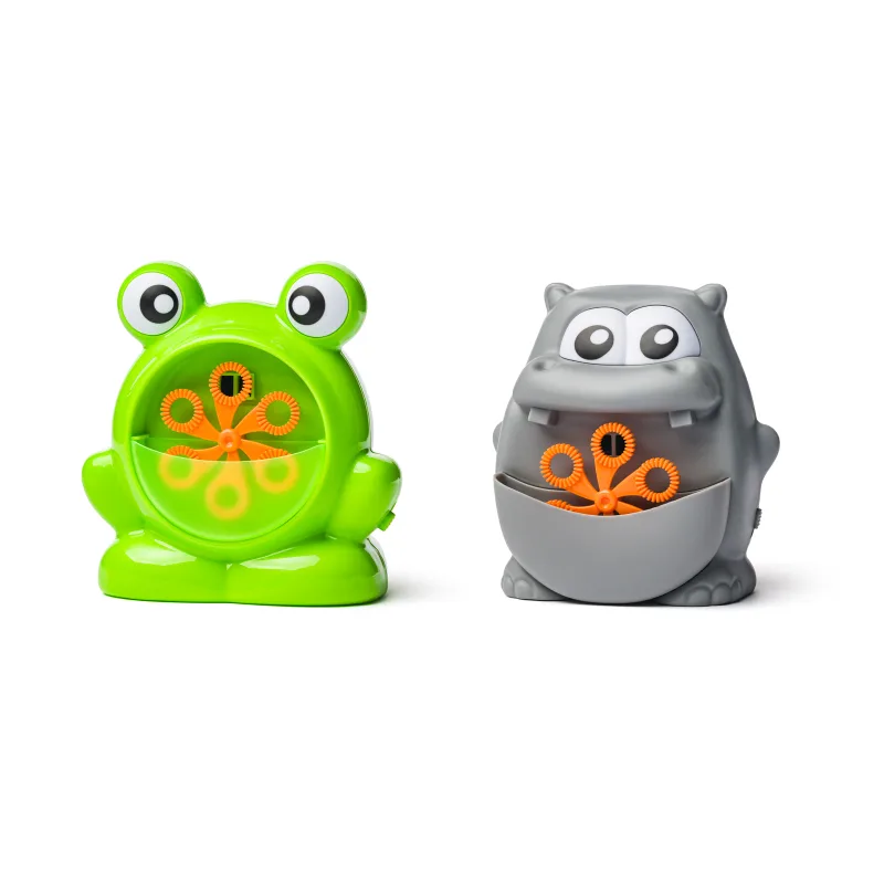 Plastica WOOBLY BOOBLY stroj na bubliny žabka/hrošík, assort
