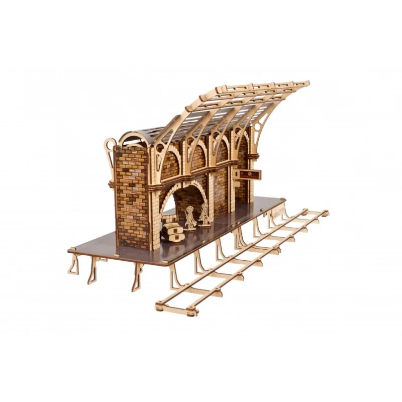 Ugears Ugears 3D drevené mechanické puzzle Harry Potter - vlakové nástupište