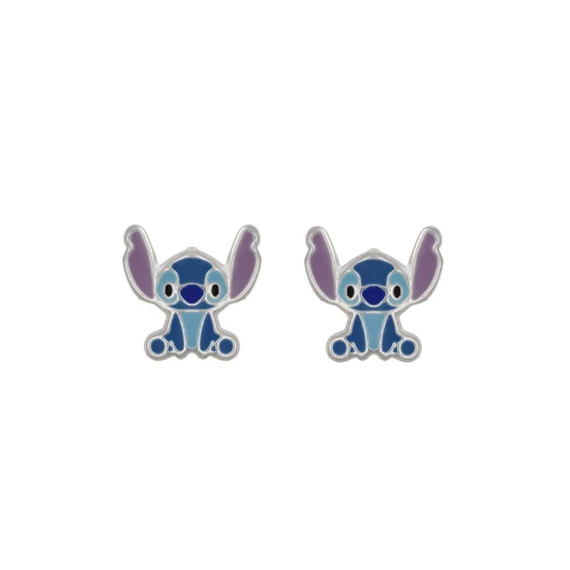 Detské náušnice Disney Stitch strieborné ES00089SL.CS