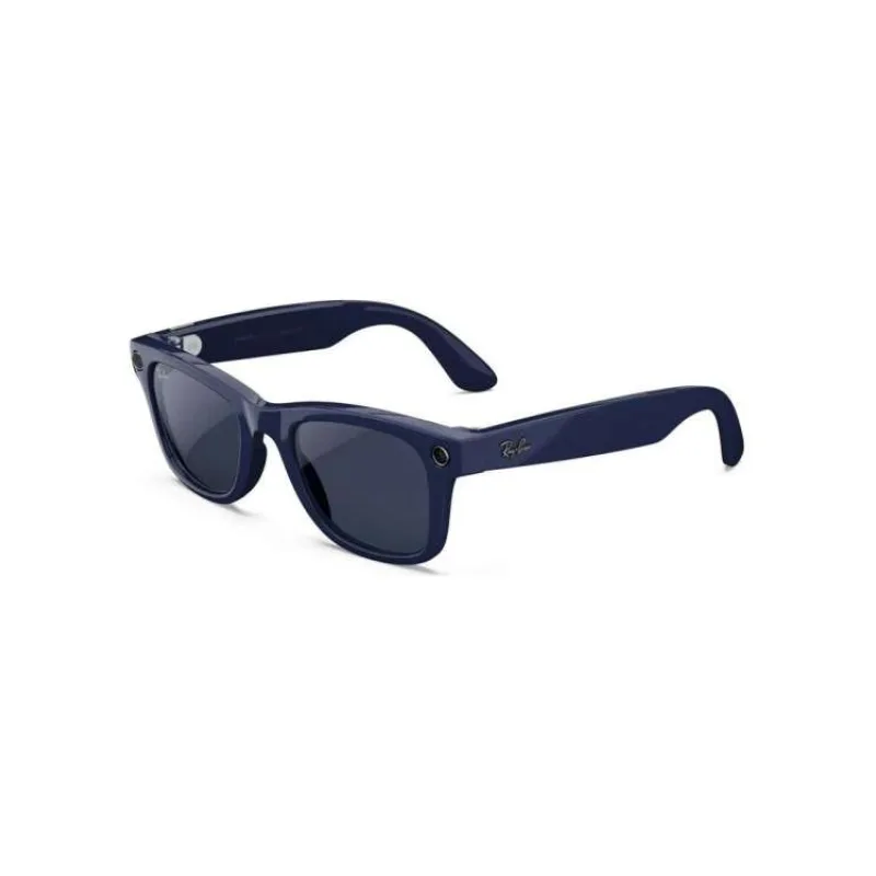 Meta Ray-Ban Gen2 Wayfarer, Shiny Cosmic Blue/Clear/SapphireTransitions (Large) (RW4012 6628MF 53)