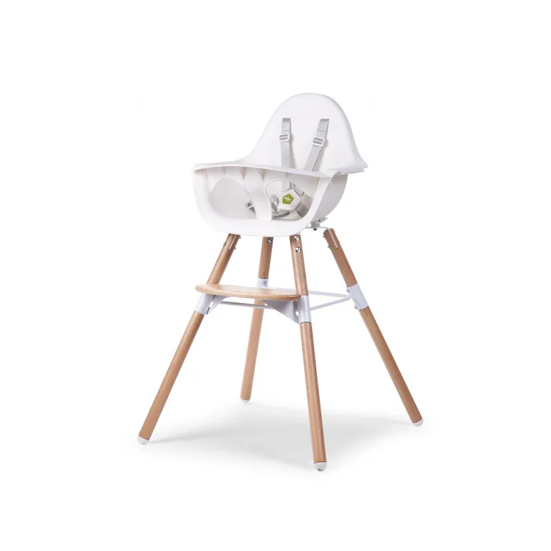 Childhome Stolička 2v1 Evolu 2 Natural / White