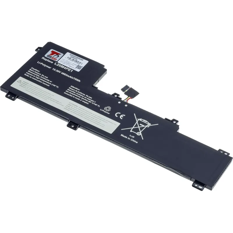 Baterie T6 Power pro Lenovo Yoga Slim 7 Pro 16ACH6, IdeaPad 5 Pro-16ACH6, 4883mAh, 75Wh, 4cell NBIB0260