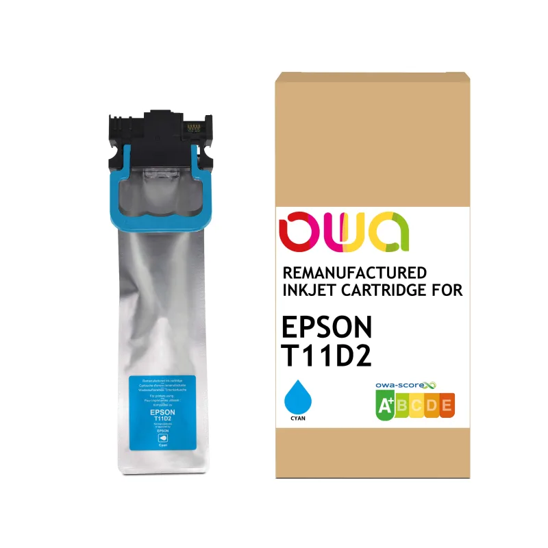 OWA ARMOR ink kompatibilní s Epson C13T11D240, modrá/cyan K21054OW