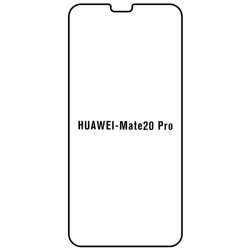 Sunshine Huawei Mate 20 Pro Predná Hydrogél ochranná fólia Strih: Kompatibilná s krytom, Typ fólie: Anti-Spy (Privacy)