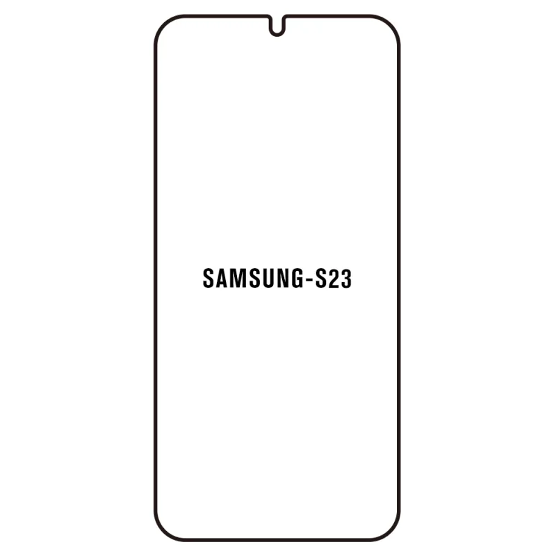 Sunshine Samsung S23 Predná Hydrogél ochranná fólia Strih: Kompatibilná s krytom, Typ fólie: Proti modrému svetlu