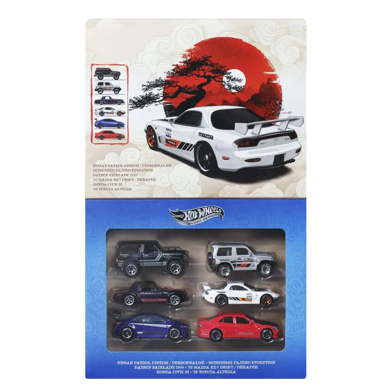 Hot Wheels JLB23 ANGLIČÁK SILVER SERIES STREETS OF JAPAN