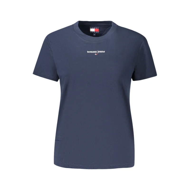 Dámske Tričko s krátkym rukávom TOMMY HILFIGER - Modrá Farba: Modrá, Veľkosť: L