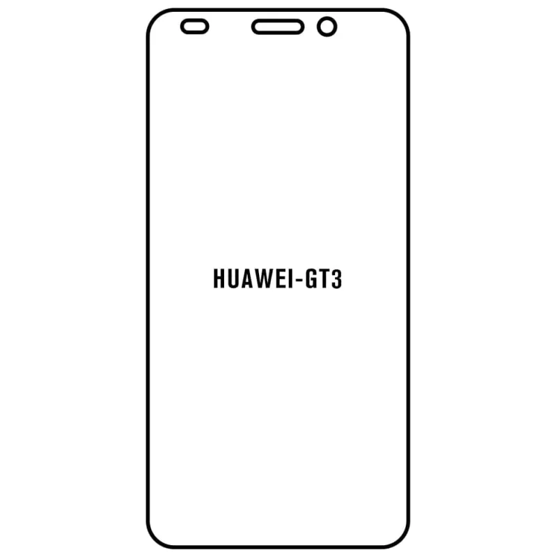 Sunshine Huawei GT3 Predná Hydrogél ochranná fólia Strih: Kompatibilná s krytom, Typ fólie: Číra