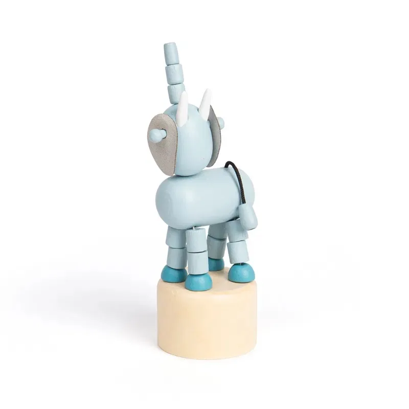 Bigjigs Toys Bigjigs Toys Drevené mačkacie zvieratká Safari Slon