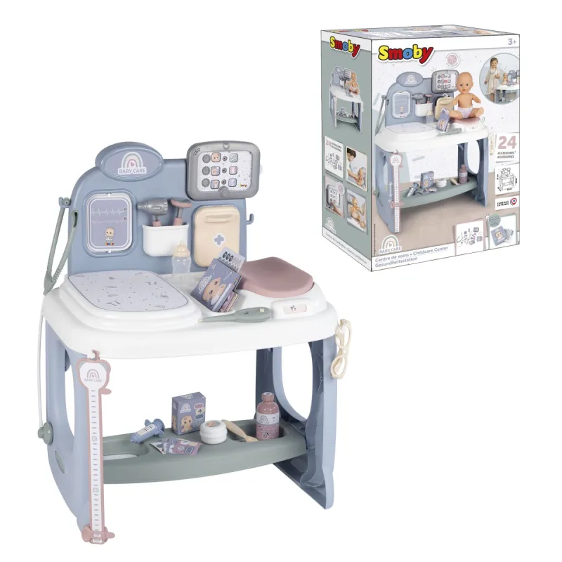 Smoby Baby Care Center s príslušenstvom