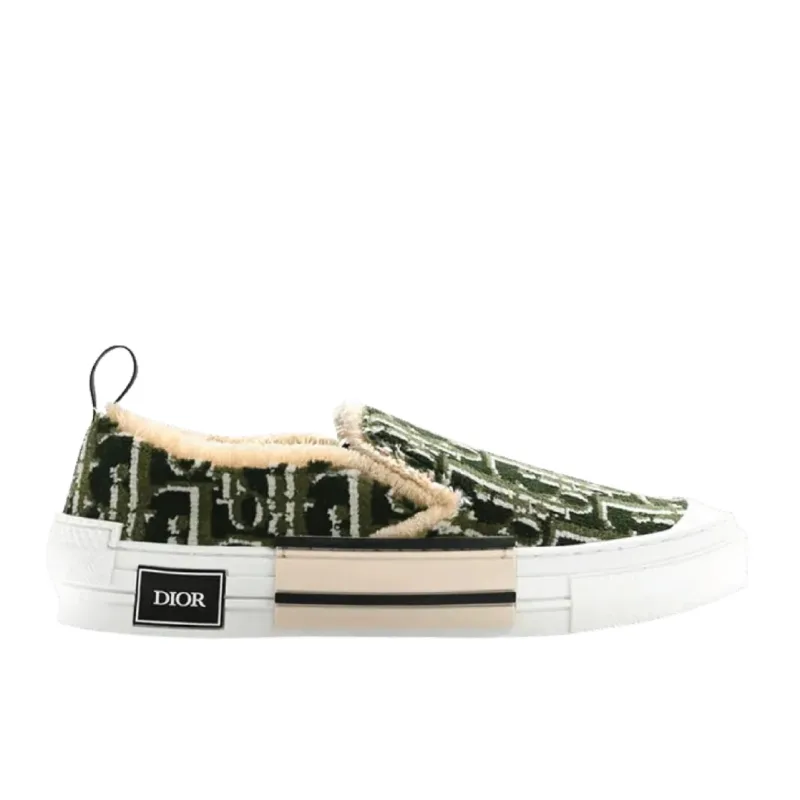 Dior B23 Slip On Oblique Tapestry Green - 44