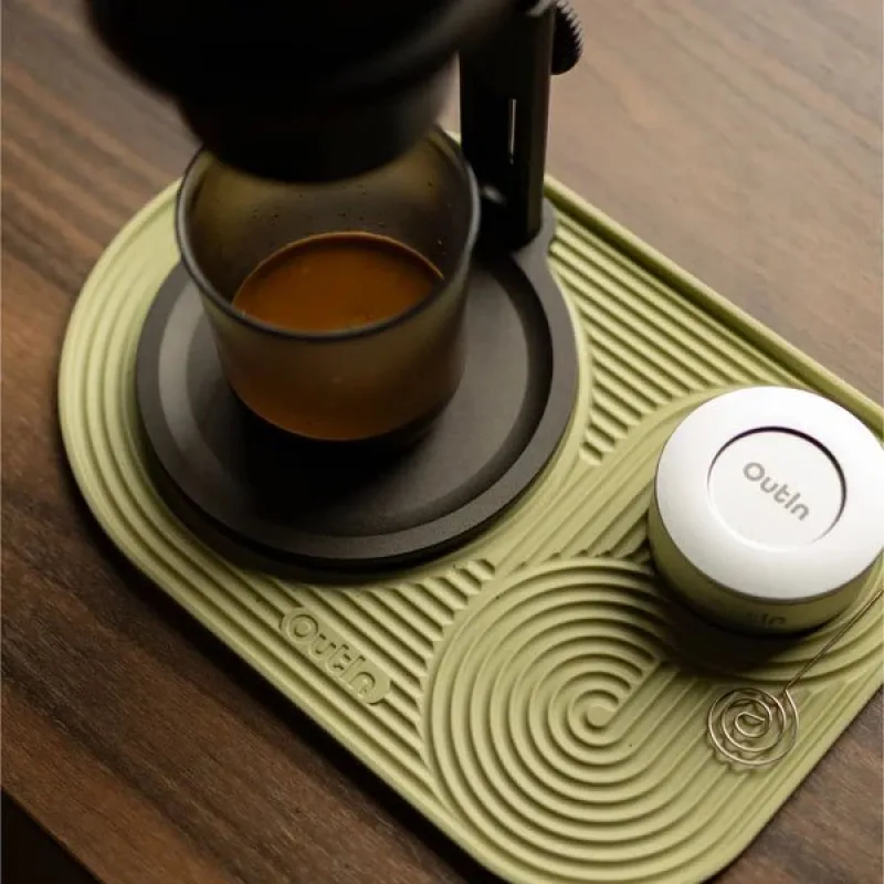 Outin Nano Mat Silikónová podložka na kávu doplnok ku ESPRESSU OUTIN OT…