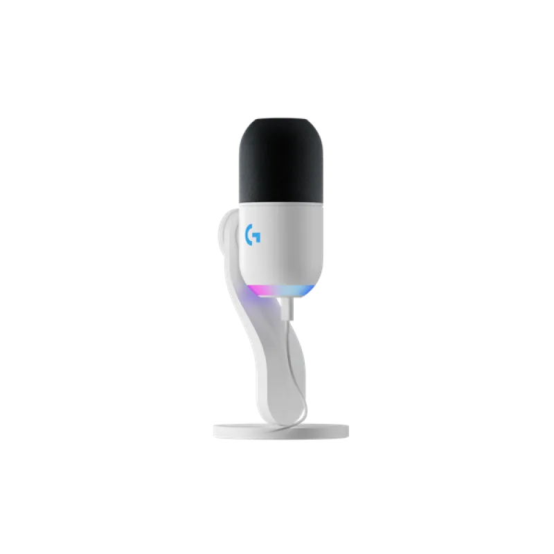 Logitech® G Yeti GX Dynamic RGB Gaming Mic with LIGHTSYNC-OFF WHITE-USB…