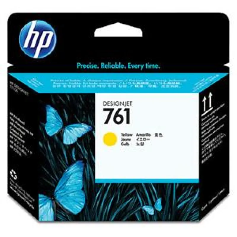 HP no 761 - žlutá tisková hlava, CH645A CH645A