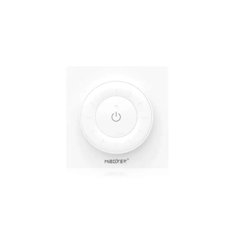 Nástenný odnímateľný ovládač / stmievač, biely (LED OVLDIM RF-RW-WH)
