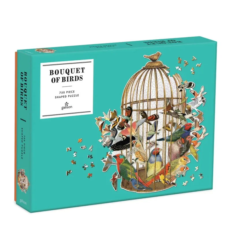 Galison Galison Puzzle Vtáčia klietka 750 dielikov