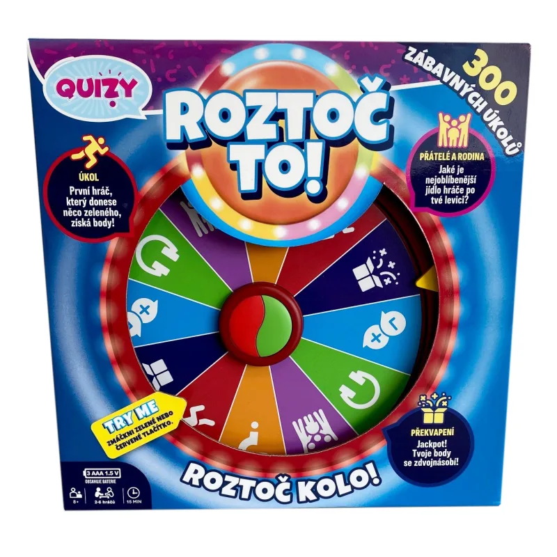Quizy Kvízy Mac Toys KVÍZY Roztoč to!