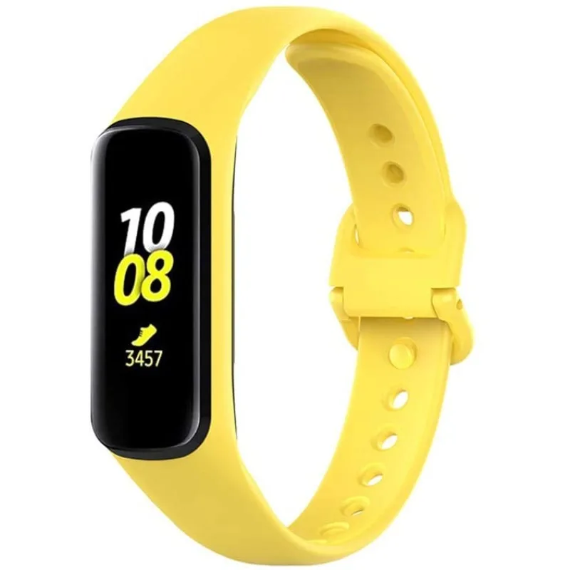 Silikonový řemínek žlutý pro Samsung Galaxy Fit 2 ESES 1530002036