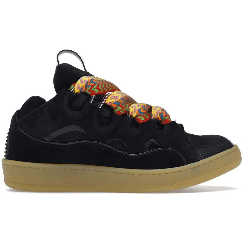 Lanvin Skate Curb Leather Sneaker black - 44