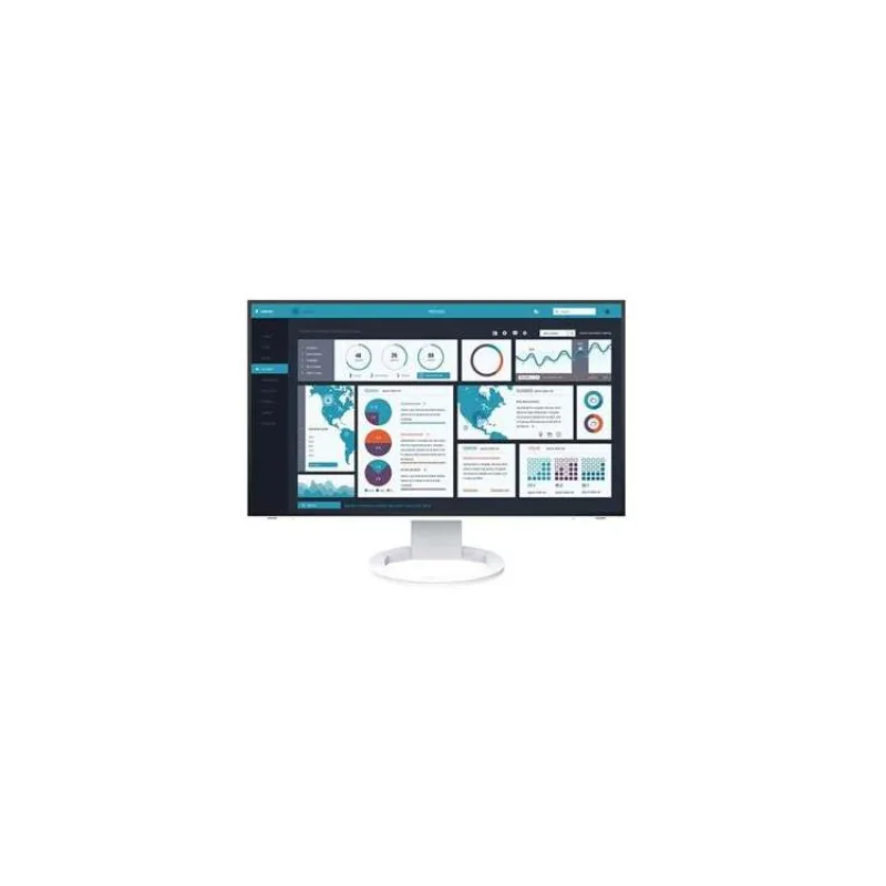 EIZO 27" EV2795-WT , IPS-LED, 2560 x 1440, 350 cd/m2,1000:1, 5 ms, USB-C/DP/HDMI,ultra tenký rámeček, bílý (EV2795-WT)