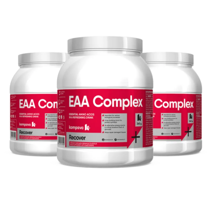 Kompava EAA Complex, redfruit-lime, 3x360g