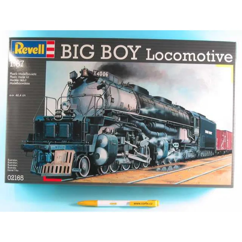 Revell Plastic ModelKit lokomotíva 02165 - Big Boy Locomotive (1:87)