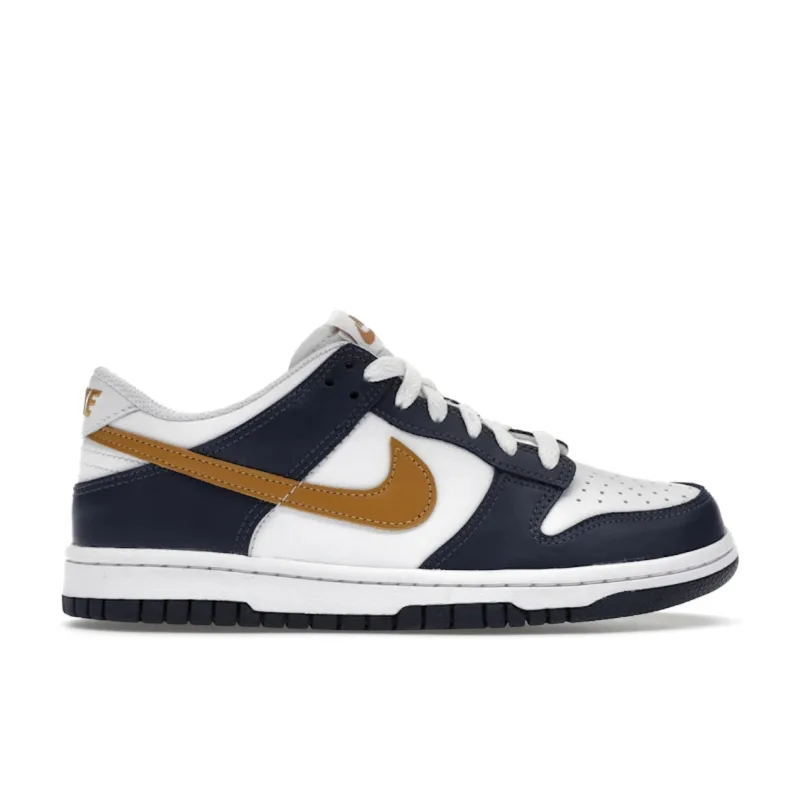 Nike Dunk Low Midnight Navy Wheat (GS) - 38.5