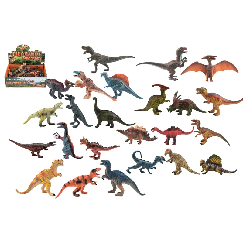 Teddies Dinosaurus plast 11-14cm mix druhov